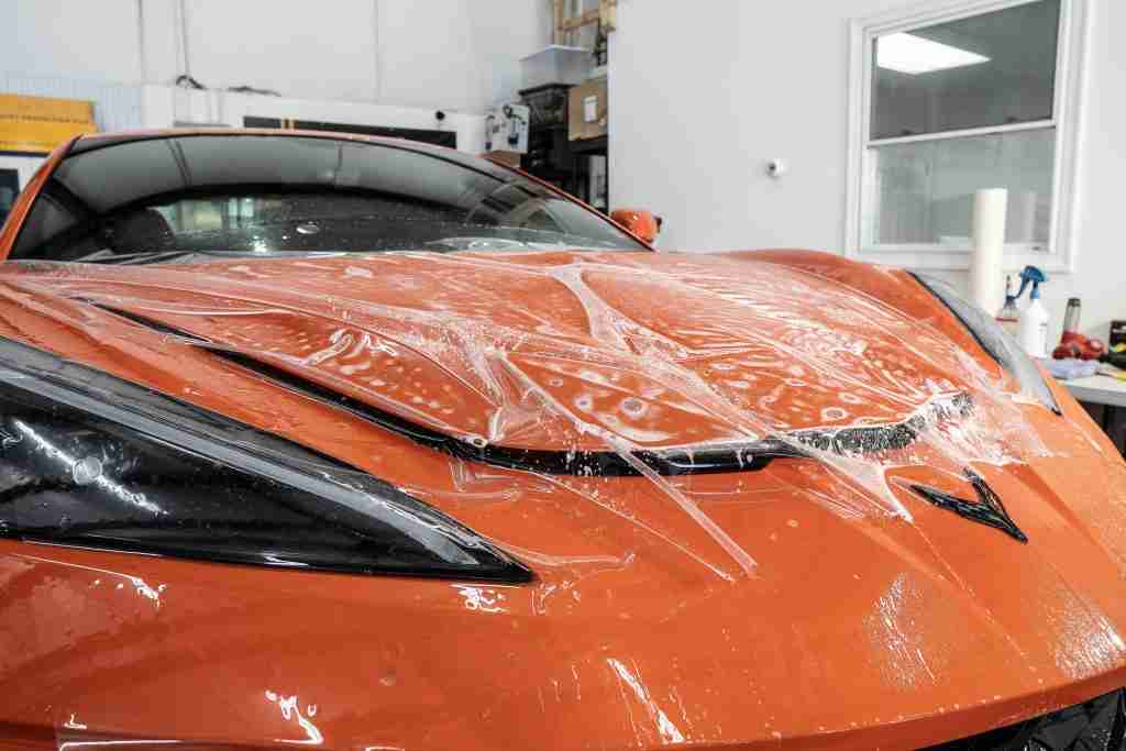 paint protection film can protect the front of your vehicle from rock damage