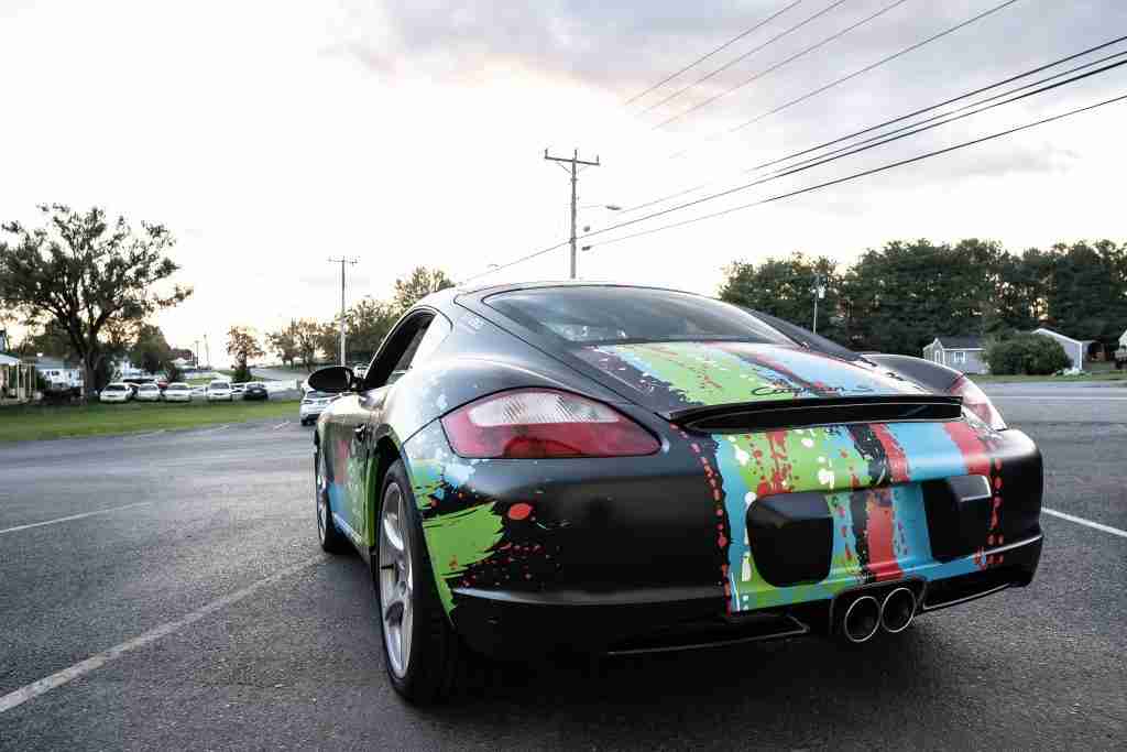 Our trained technicians can give your vehicle a vinyl wrap to help you stand out amongst the crowd