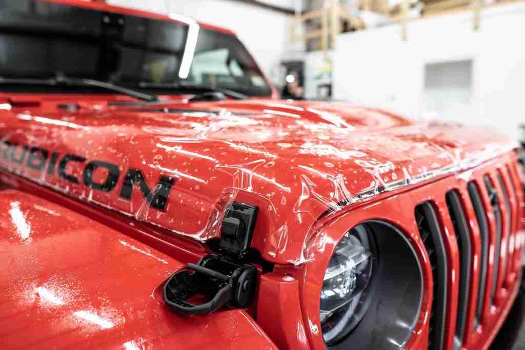 Windshield protection film guards against rock chips and cracks
