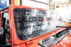 Windshield protection film is an insurance policy against rock damage