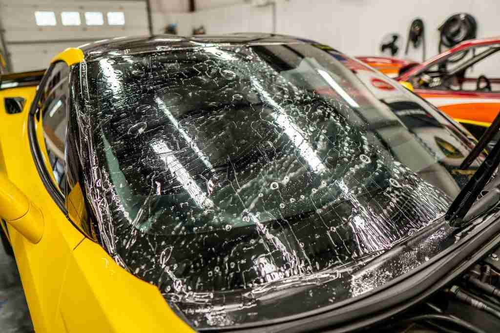 Apply windshield protection film and have peace of mind against expensive damage!